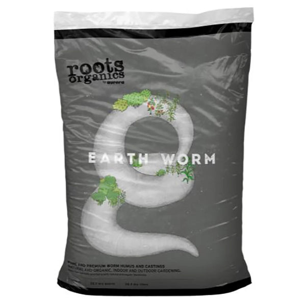 Roots Organics Earth Worm Vermicompost - 1 cf