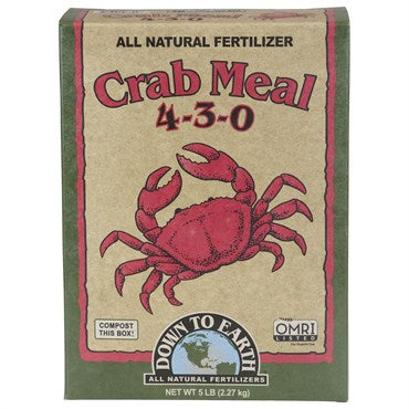 Down To Earth Crab Meal Natural Fertilizer
