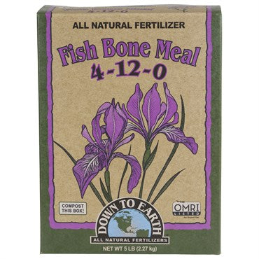 Down To Earth Fish Bone Meal Natural Fertilizer