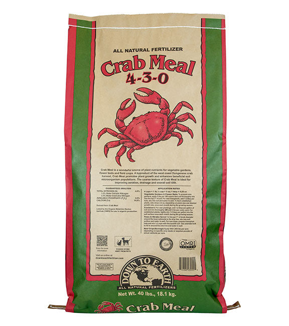 Down To Earth Crab Meal Natural Fertilizer