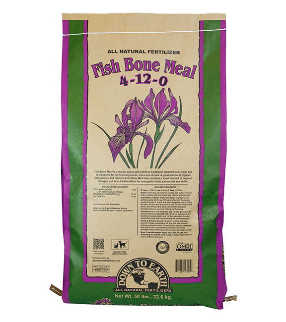 Down To Earth Fish Bone Meal Natural Fertilizer