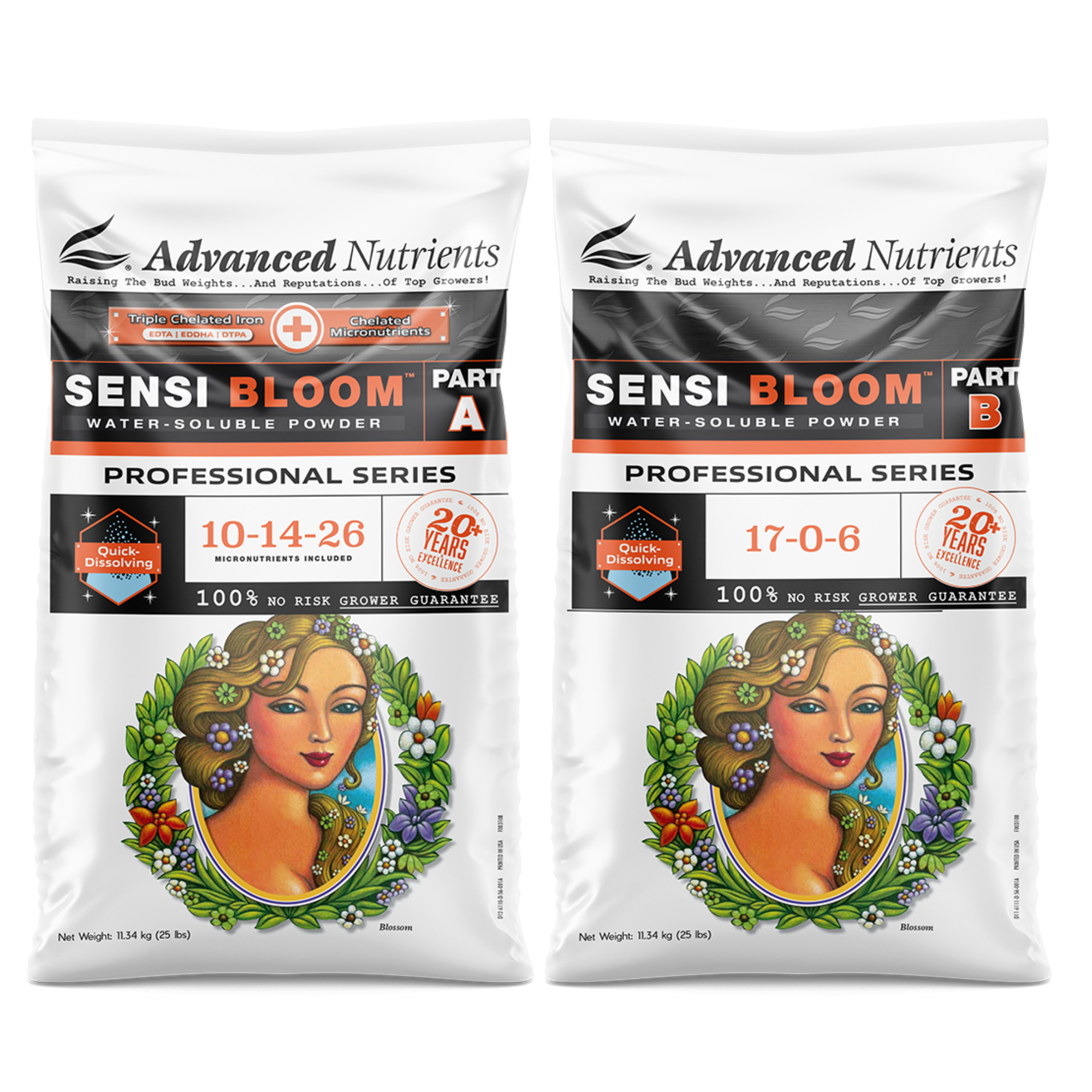 Advanced Nutrients Sensi Professional Series Water-Soluble Powders