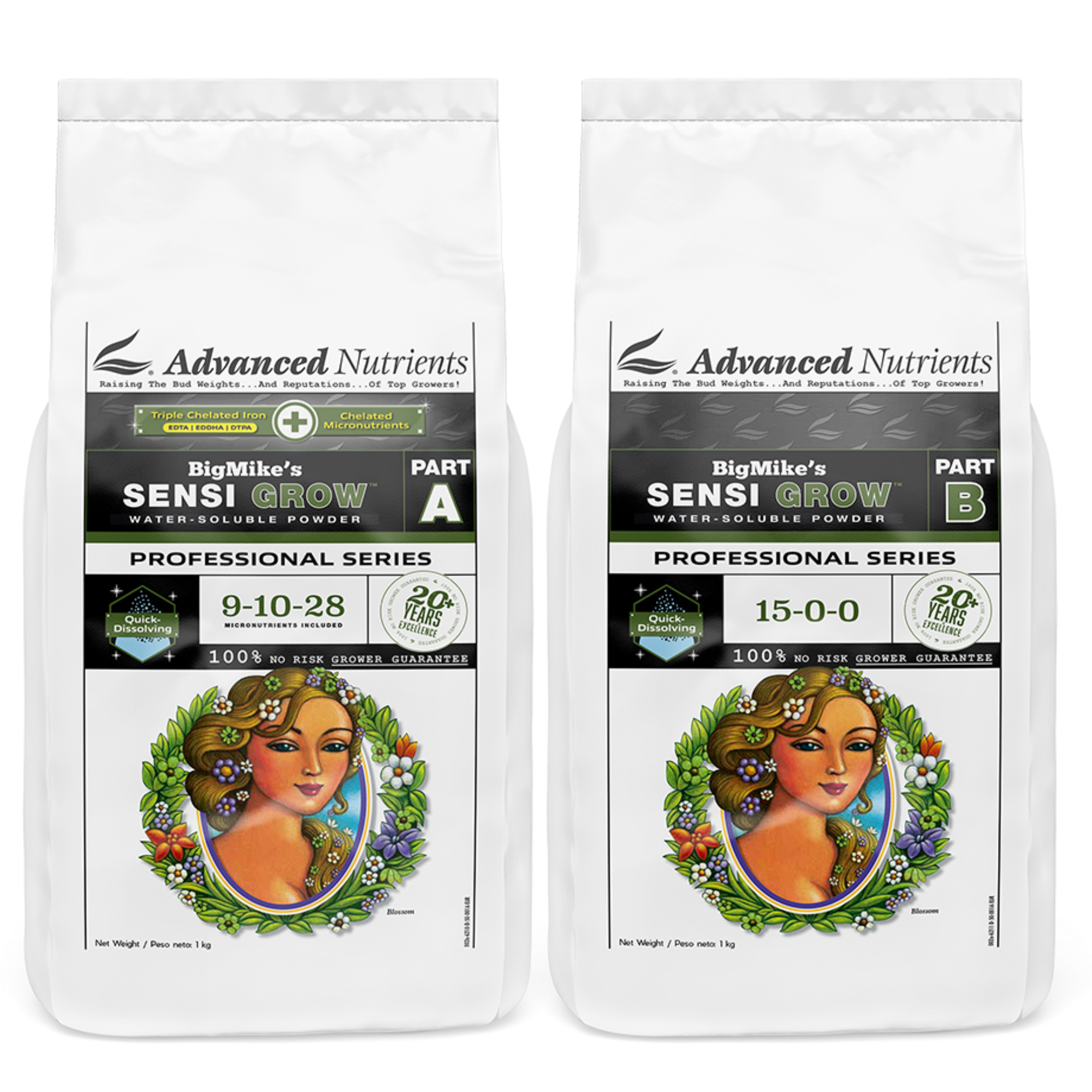 Advanced Nutrients Sensi Professional Series Water-Soluble Powders