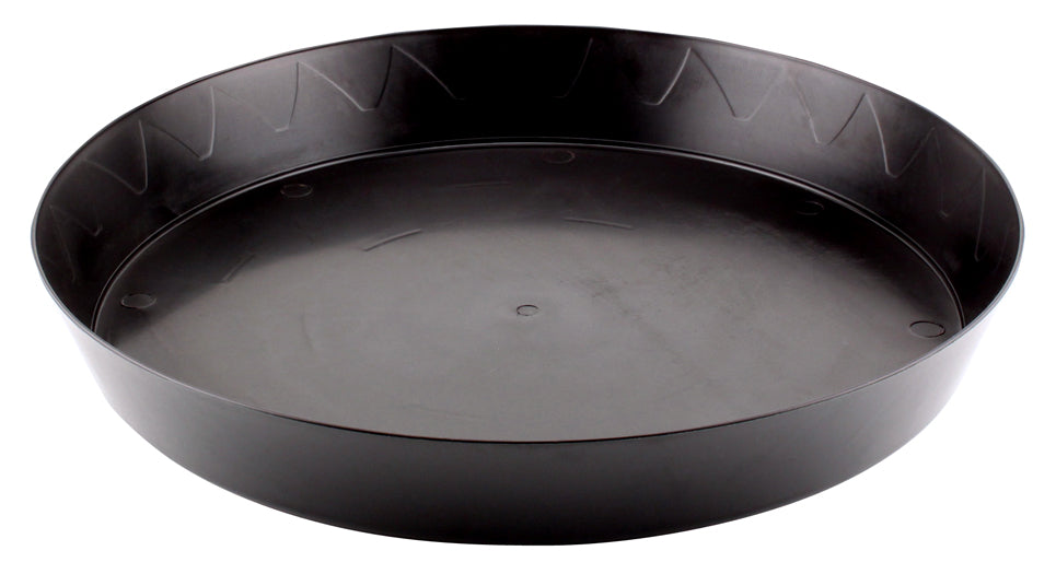 Gro Pro Heavy-Duty Black Saucers