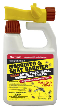 Summit Mosquito & Gnat Barrier - Hose-End Spray Bottle - Quart