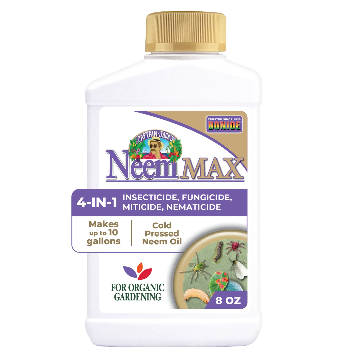 Bonide Captain Jack's Neem Max | Cold Pressed Neem Oil