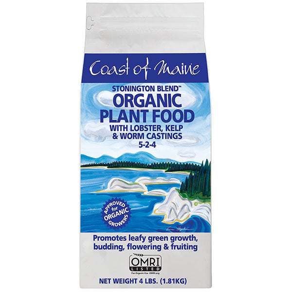 Coast of Maine Stonington Blend Organic Plant Food - 4lb