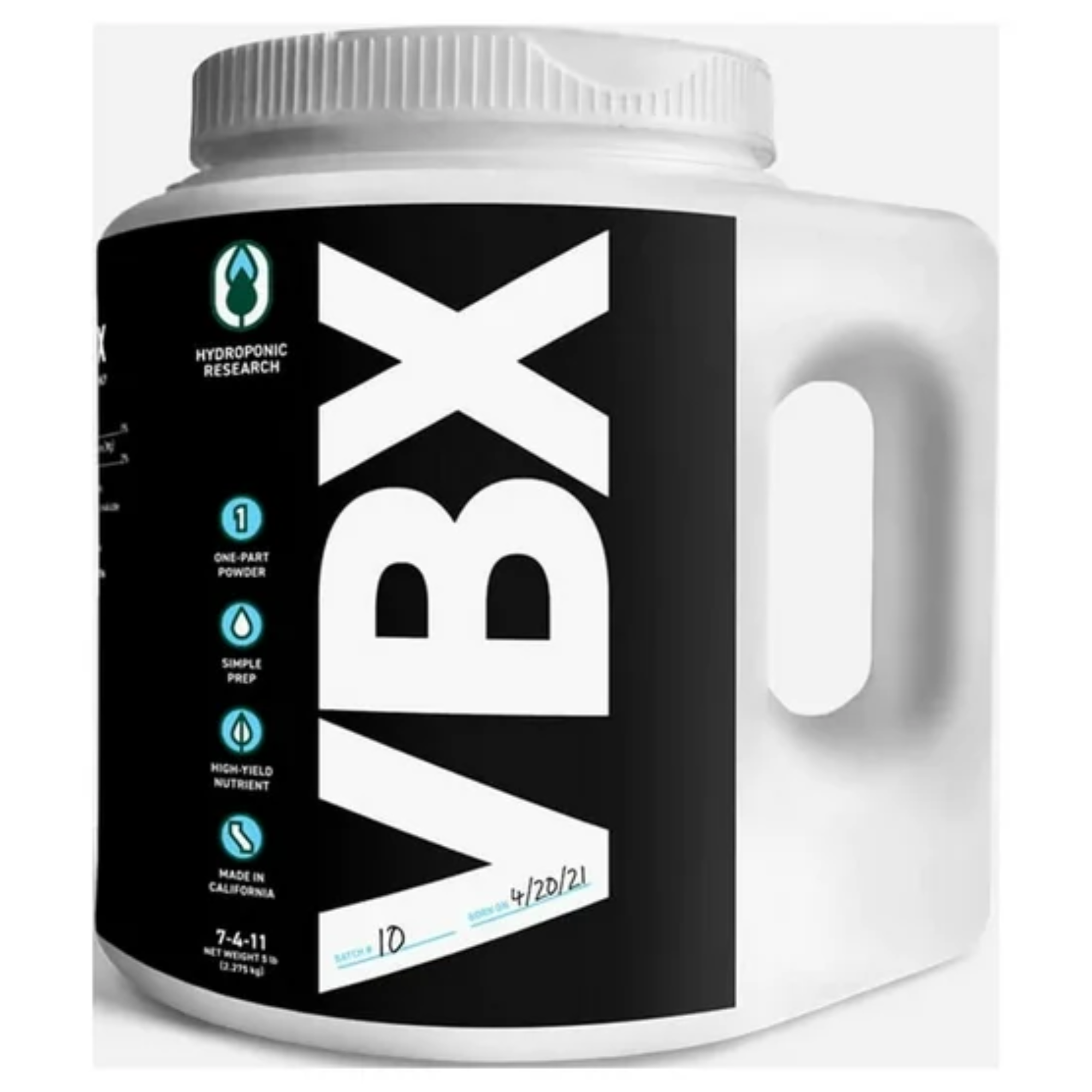 Hydroponic Research VBX | Craft Powder Nutrient