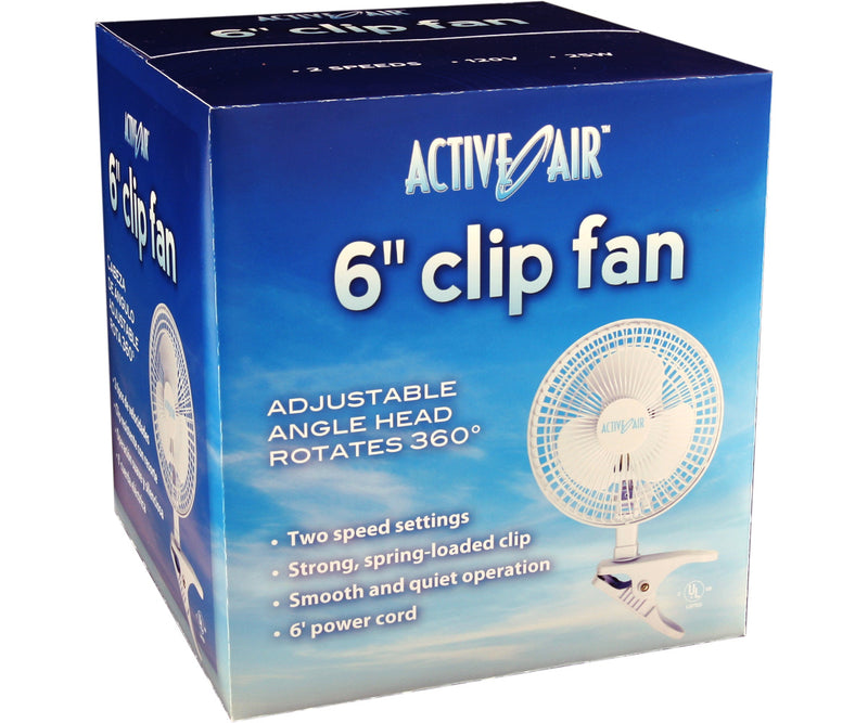 Active Air 6" Clip Fan 15W