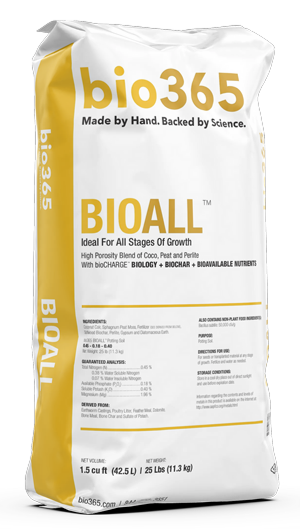Bio365 BIOALL Living Soil - 1.5 cu ft
