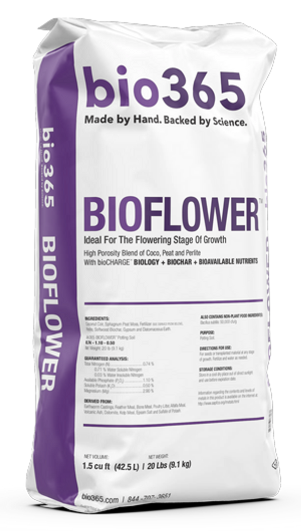 Bio365 BIOFLOWER Living Soil - 1.5 cu ft