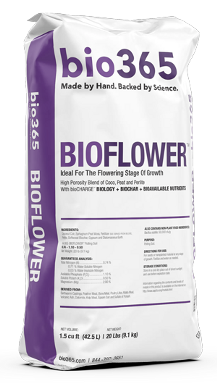 Bio365 BIOFLOWER Living Soil - 1.5 cu ft - In-Store Pickup