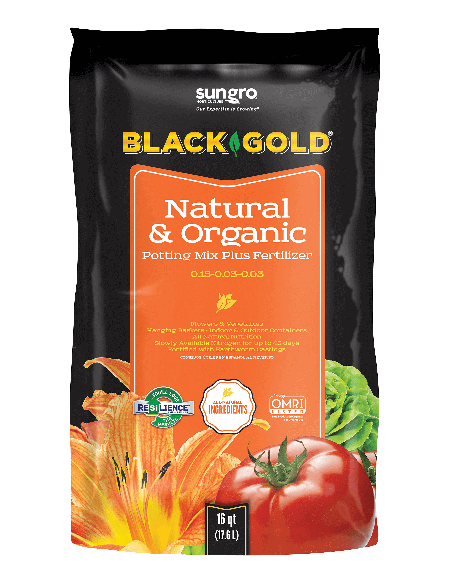 Black Gold Natural & Organic Potting Mix