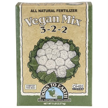 Down To Earth Vegan Mix Natural Fertilizer