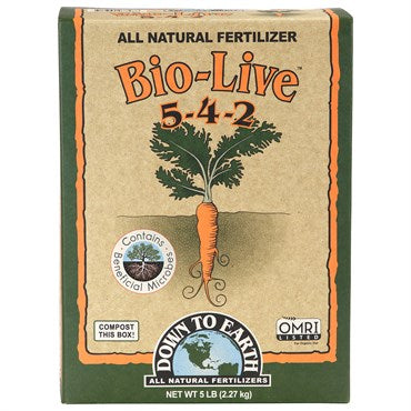 Down To Earth Bio-Live Natural Fertilizer