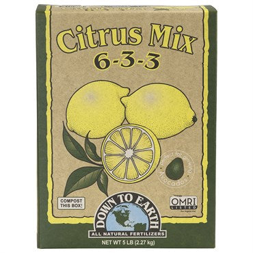 Down To Earth Citrus Mix Natural Fertilizer