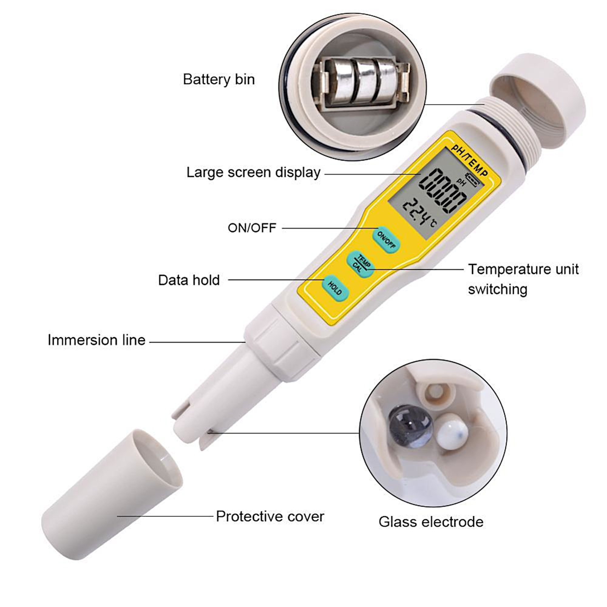 GrowWare Digital PH Meter