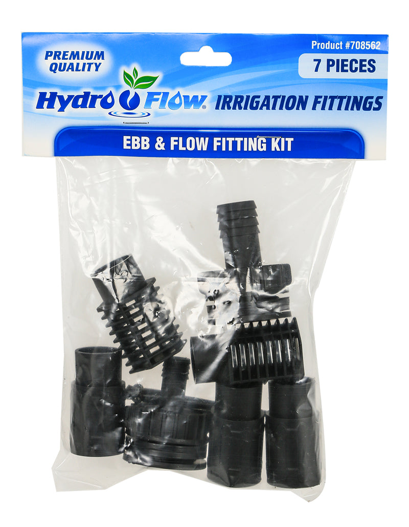 Hydro Flow Ebb & Flow Fitting Kit