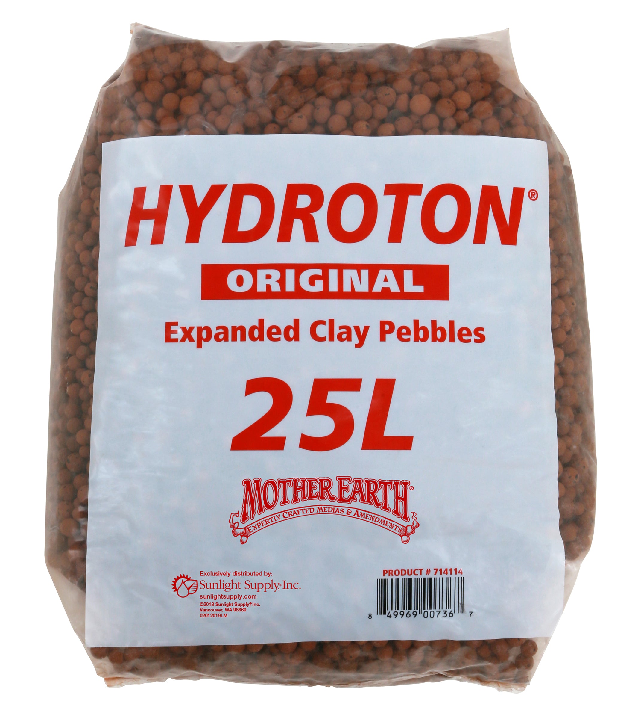 Mother Earth Hydroton Expanded Clay Pebbles