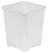 Gro Pro Premium White Square Pot