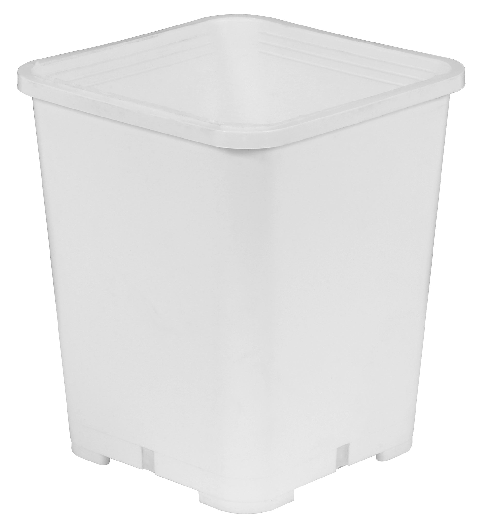 Gro Pro Premium White Square Pot