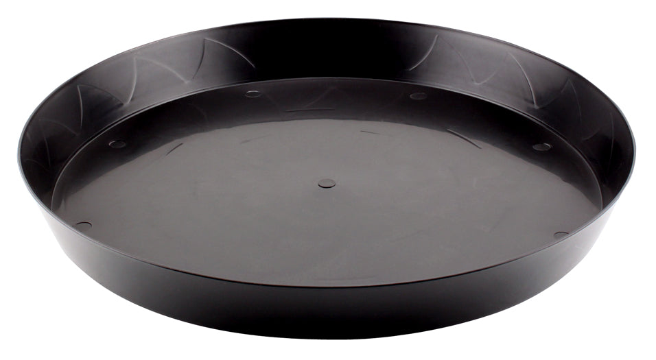 Gro Pro Heavy-Duty Black Saucers