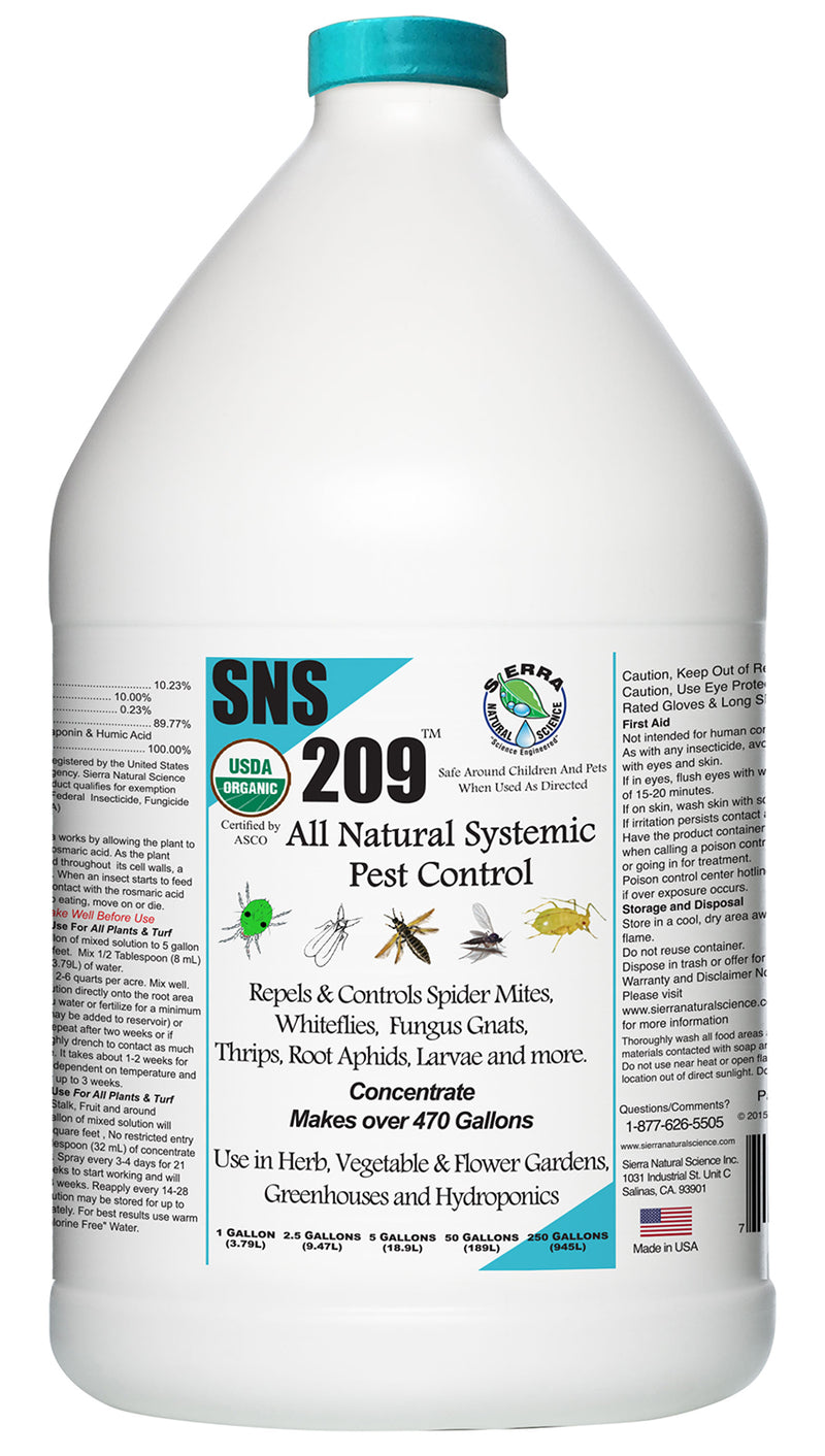 SNS 209 Organic Systemic Pesticide