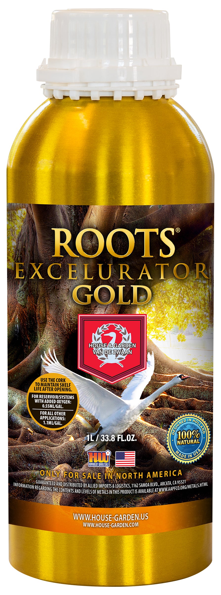 House & Garden Roots Excelurator Gold