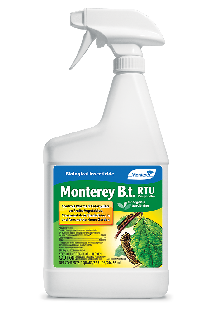 Monterey B.T. Biological Insecticide RTU - 32oz
