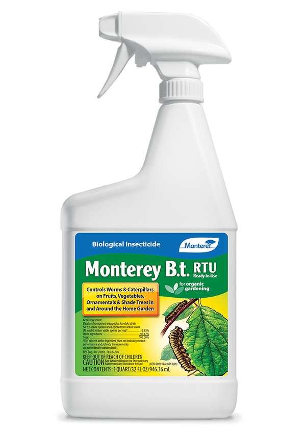 Monterey B.T. Biological Insecticide RTU - 32oz
