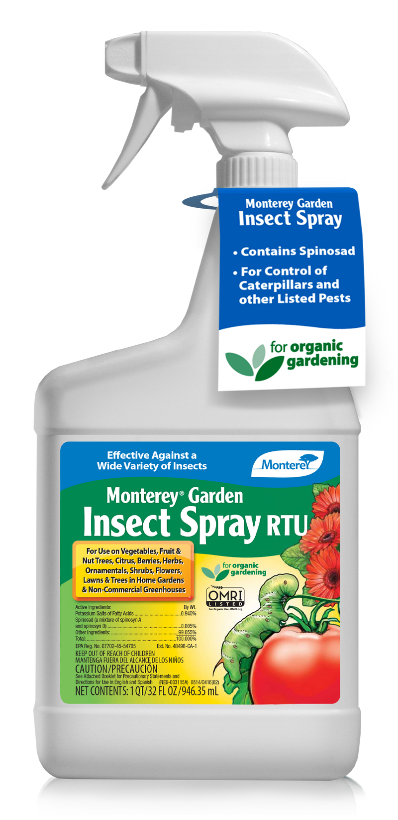 Monterey Garden Insect Spray RTU - 32oz