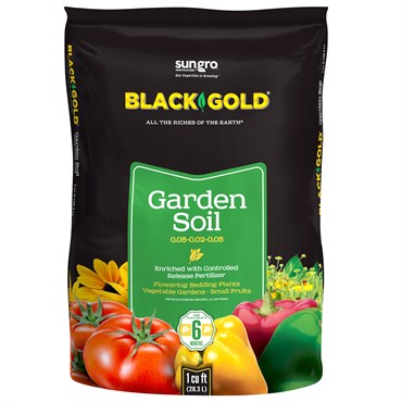 Black Gold Natural & Organic Garden Soil - 1 cf