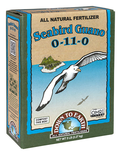 Down To Earth Seabird Guano Natural Fertilizer